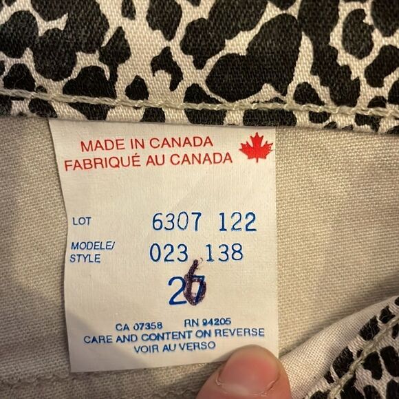 HOLLYWOOD SNAKE PRINT STRETCH FABRIC TROUSERS.  NEW WITH TAGS - Picture 10 of 15